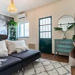 בית נופש Arty Vintage Townhouse With Rooftop Shower & Sun Loungers *